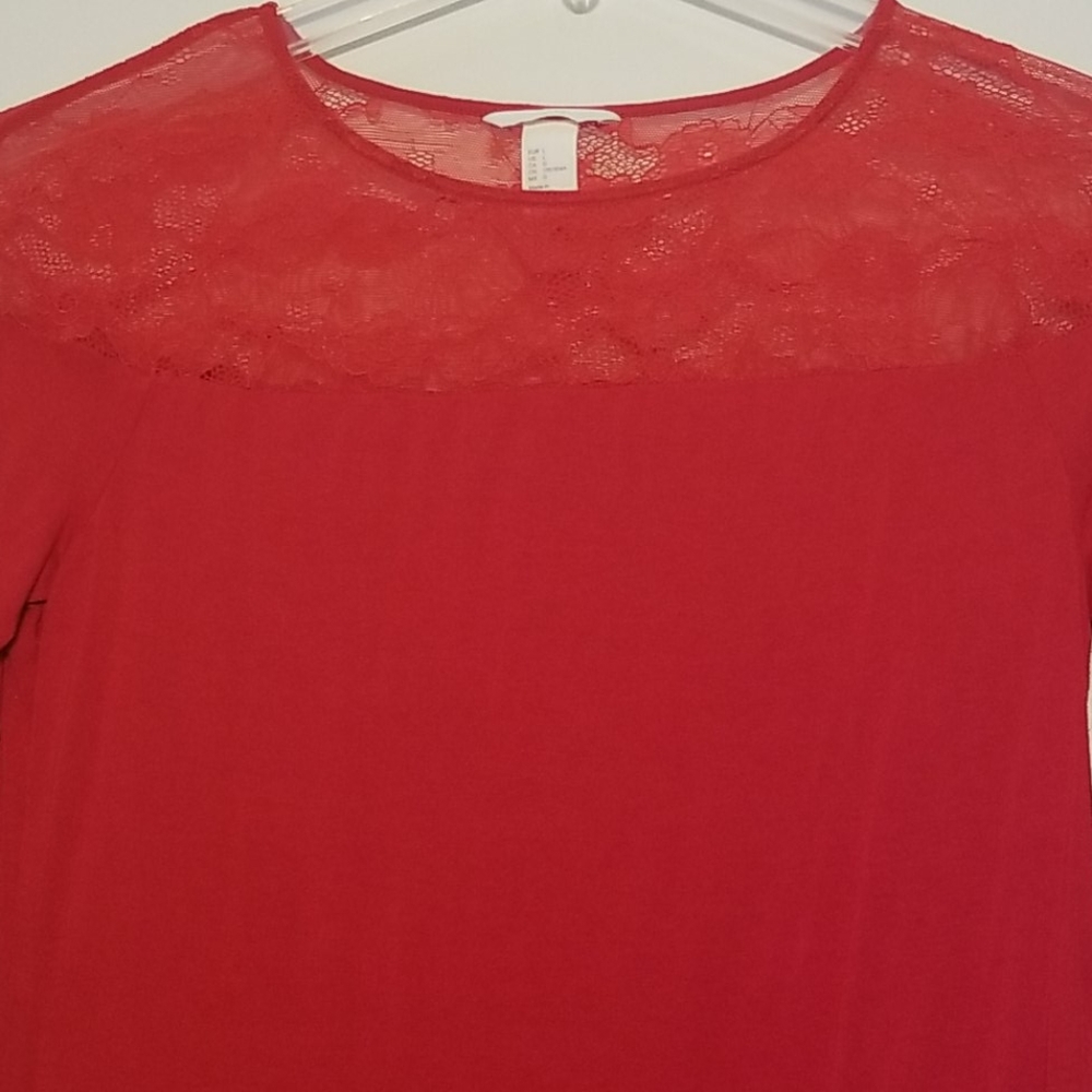 H&M Red Top - Picture 6 of 7